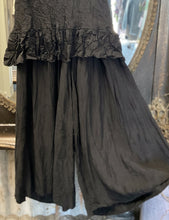 Load image into Gallery viewer, Palazzo Pants - EMBOSSEDBLACK
