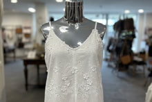 Load image into Gallery viewer, Broderie Daisy Cami - WHITE
