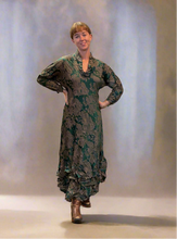 Load image into Gallery viewer, Mazda Dress - EMERALD (also available in blue #5446)
