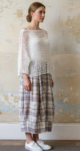 Load image into Gallery viewer, Bell Skirt - BLUSH PLAID
