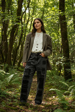 Load image into Gallery viewer, Patch Denims - BLACK WASH
