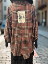 Load image into Gallery viewer, Armani - Tartan: CHOCOLATE
