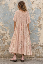 Load image into Gallery viewer, Vintage Rag Doll Dress - TEA ROSE
