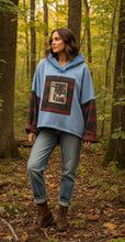 Load image into Gallery viewer, Fleece Hoodie - SKY - M/L
