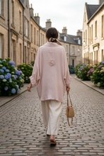 Load image into Gallery viewer, Lyric Linen Jacket - DUSTY ROSE
