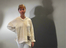 Load image into Gallery viewer, Sweat Shirt with Hood - CREAM
