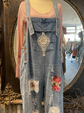 Load image into Gallery viewer, Billie May Patch Overalls
