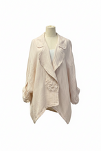 Load image into Gallery viewer, Lyric Linen Jacket - DUSTY ROSE
