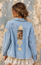 Load image into Gallery viewer, Denim Shacket - CORNFLOWER
