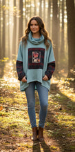 Load image into Gallery viewer, Fleece Hoodie - SEAFOAM - L
