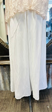 Load image into Gallery viewer, Palazzo Pants - WHITE 100% Linen
