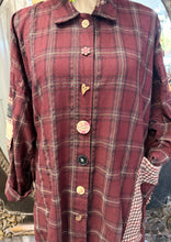 Load image into Gallery viewer, Plum Boyfriend shirt

