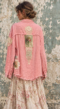Load image into Gallery viewer, Denim Shacket - BUBBLEGUM
