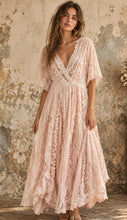 Load image into Gallery viewer, Ragdoll Vintage Dress - TEA ROSE
