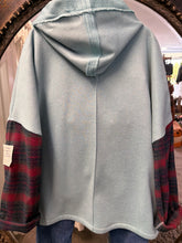 Load image into Gallery viewer, Fleece Hoodie - SEAFOAM - M/L
