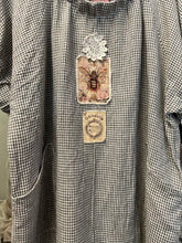 Load image into Gallery viewer, Prairie Dress: CHARCOAL CHECK

