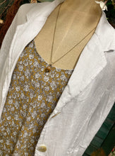 Load image into Gallery viewer, White linen Pearl jacket
