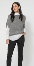 Load image into Gallery viewer, Alpaca Vest: CHARCOAL
