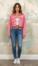 Load image into Gallery viewer, Denim Jacket - PATCH PINK
