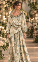 Load image into Gallery viewer, Verve Tangled Rose Top - CHAMPAGNE
