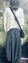 Load image into Gallery viewer, Wool Pocket Pants - HERRINGBONE INK
