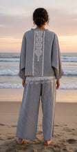Load image into Gallery viewer, Prairie Armani Wing - CHARCOAL GINGHAM
