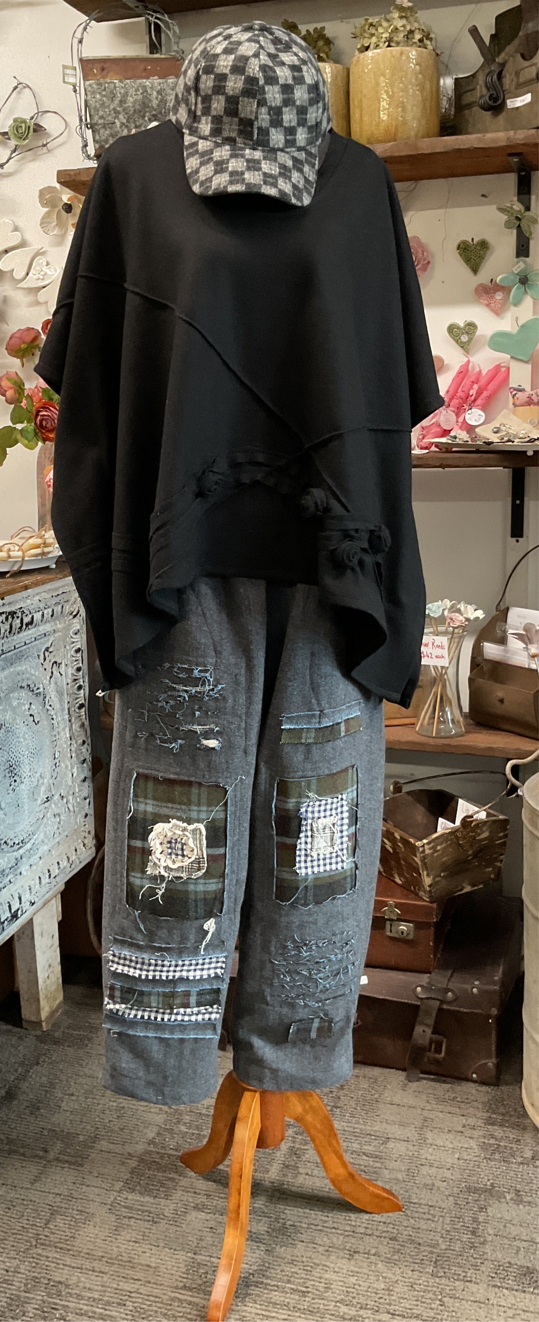 Poncho - BLACK