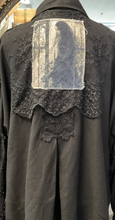 Load image into Gallery viewer, Boyfriend Patch Shirt - BLACK

