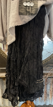 Load image into Gallery viewer, Midnight Organza Skirt - BLACK
