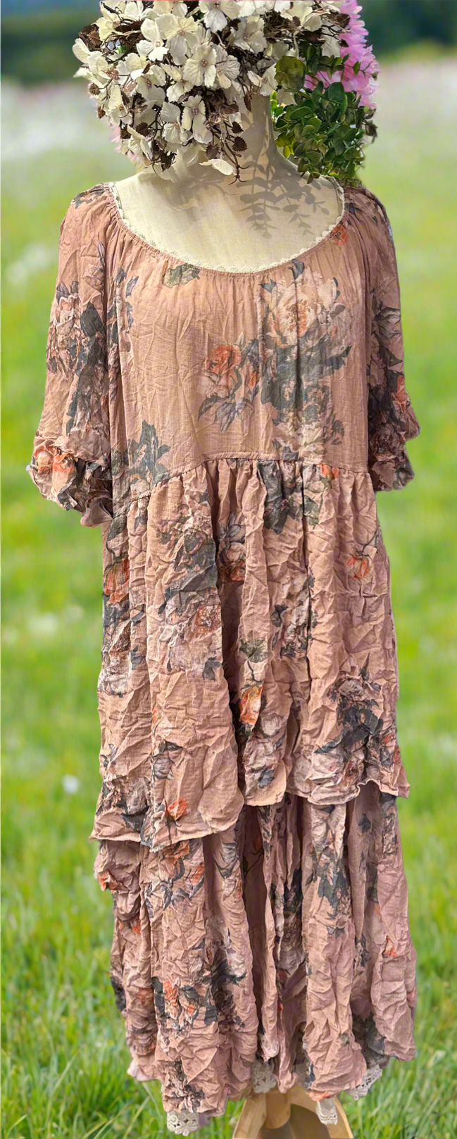 Dress - Mary Jane: SALMON ROSE