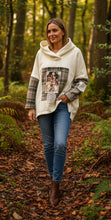 Load image into Gallery viewer, Fleece Hoodie - CREAM - S/M
