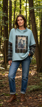 Load image into Gallery viewer, Fleece Hoodie - SEAFOAM - M/L

