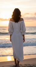 Load image into Gallery viewer, Daisy Dress - LINEN WHITE
