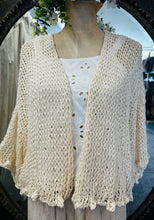 Load image into Gallery viewer, Natural cotton bobble Cardi “LUCY”
