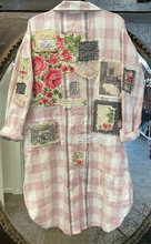 Load image into Gallery viewer, Boyfriend Shacket - PINK CHECK
