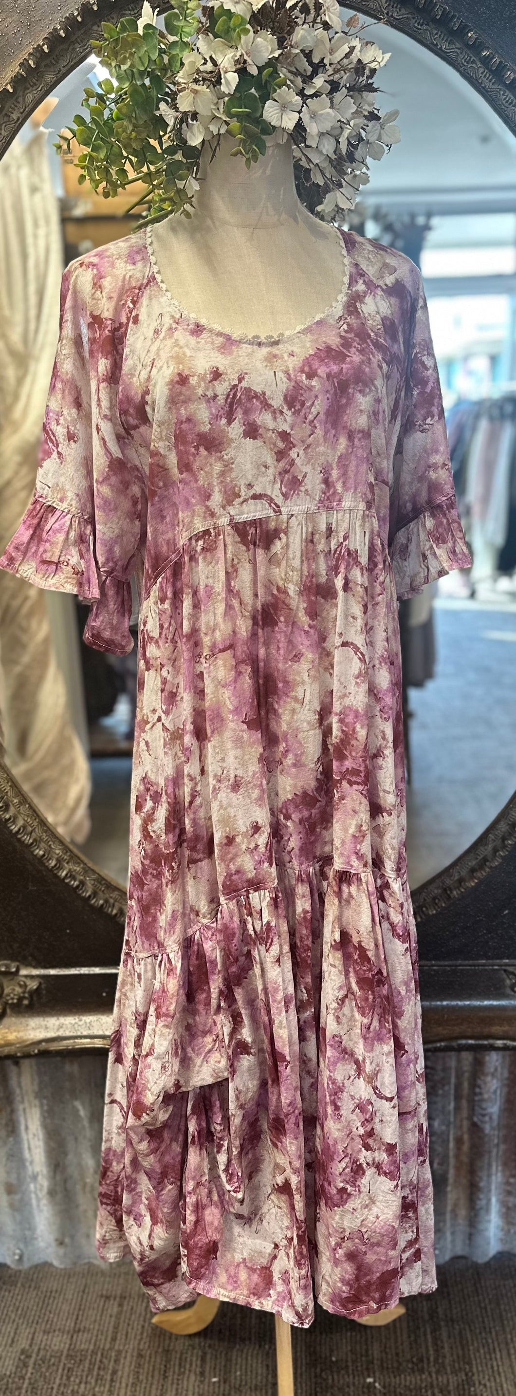 Magnolia Dress - PICNIC PINK