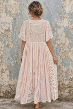Load image into Gallery viewer, Ragdoll Vintage Dress - TEA ROSE
