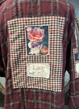 Load image into Gallery viewer, Plum Boyfriend shirt
