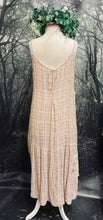 Load image into Gallery viewer, #5014 Pre-loved Check linen strap dress
