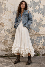 Load image into Gallery viewer, Rooshe Skirt - LINEN WHITE
