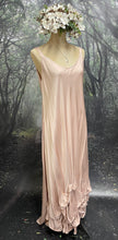 Load image into Gallery viewer, Rose gold satin slip dress
