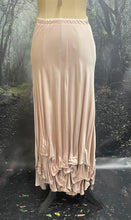 Load image into Gallery viewer, Rose gold satin skirt
