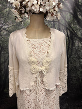 Load image into Gallery viewer, Cream cotton lace Gianna dress
