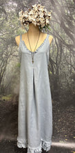 Load image into Gallery viewer, Pretty blue linen Bonnie dress

