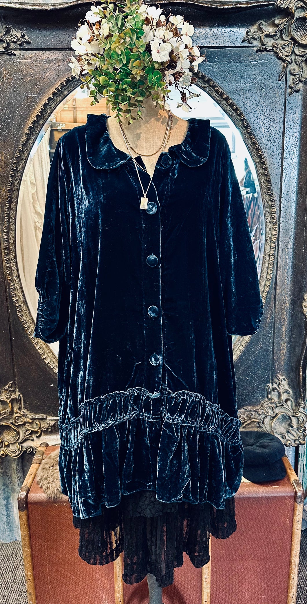 Florentine Velvet Coat