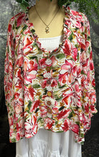 Load image into Gallery viewer, Armarni red floral over top
