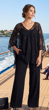 Load image into Gallery viewer, Lace Cover Top - BLACK
