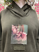Load image into Gallery viewer, Olive Magnolia sweatshirt

