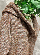 Load image into Gallery viewer, Rust and stone weave Bramble coat
