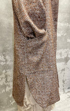 Load image into Gallery viewer, Rust and stone weave Bramble coat
